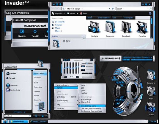 AlienGUIse Invader para Windows Vista AlienGUIse Invader para Windows Vista