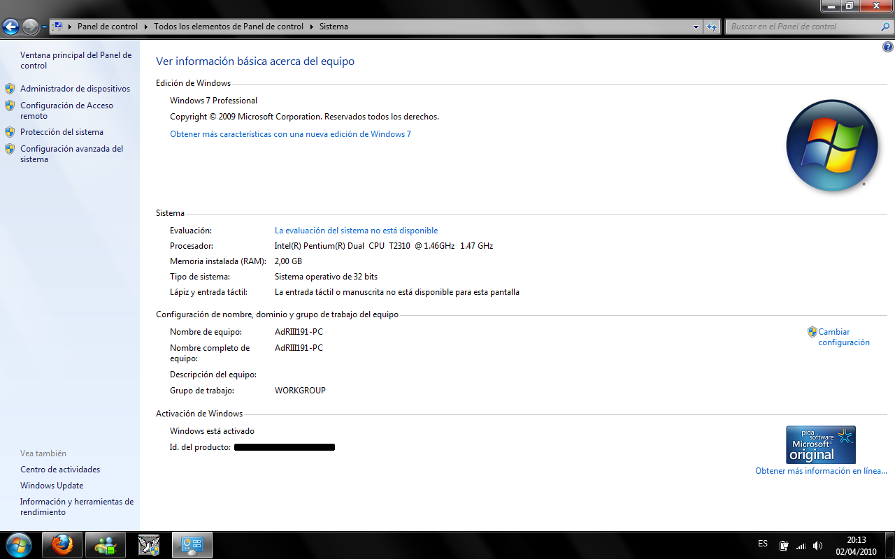 Validar Windows 7 Validar Windows 7
